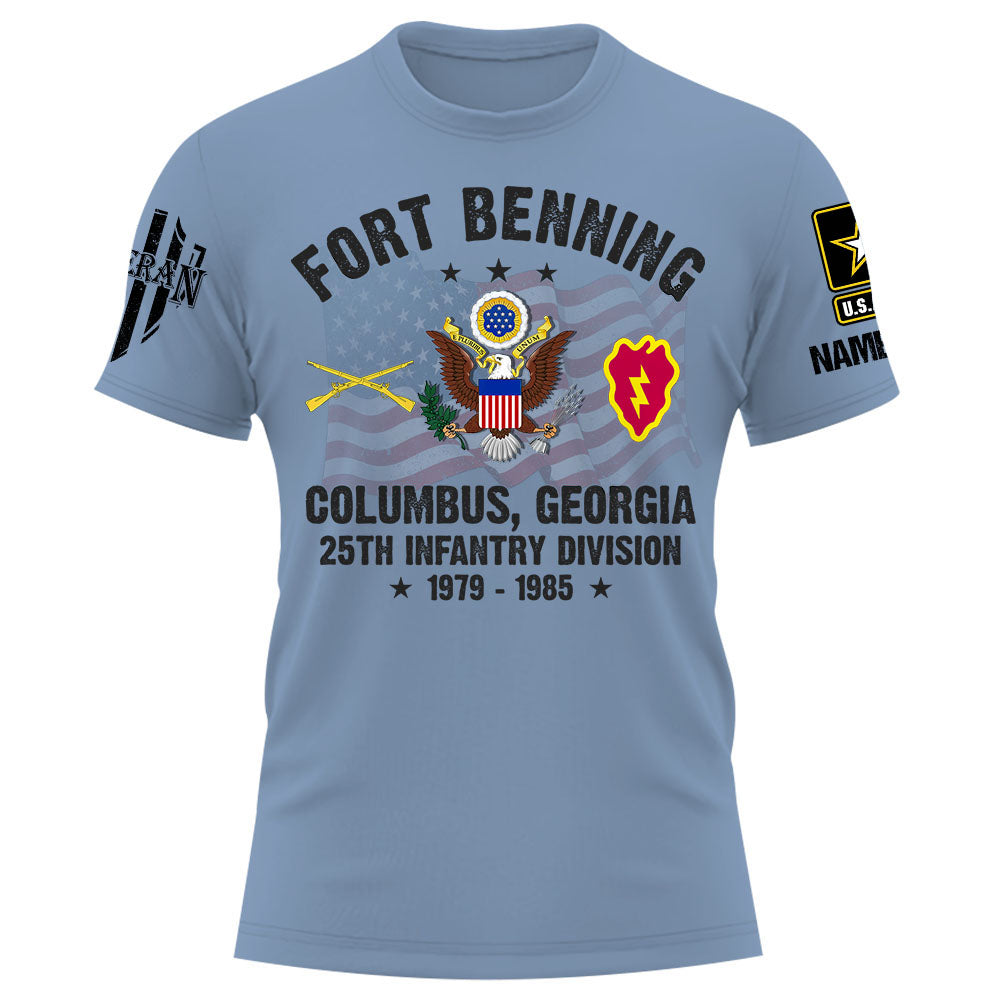 Personalized Shirt US Military Custom All Branch Division Badges Military Shirt K1702