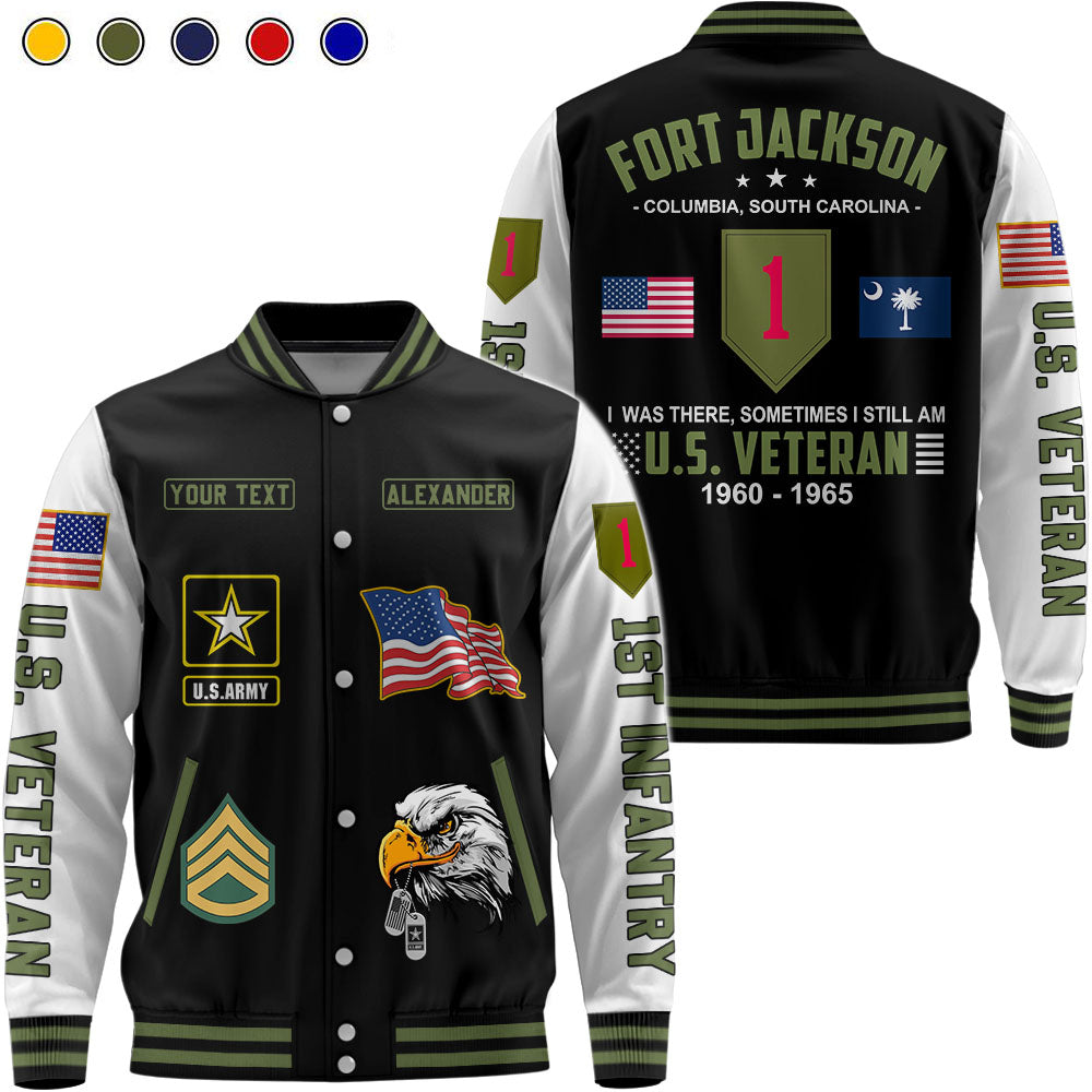 Veteran Baseball Jackets Custom All Military Branches Gift For US Veterans K1702 Trhn